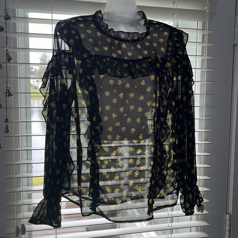 NWOT Sexy Fancy beautiful blouse